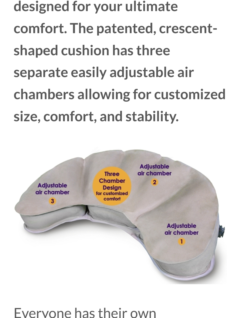 Air Meditator Inflatable Meditation Cushion & Travel Pillow - Purple - Picture 6 of 8